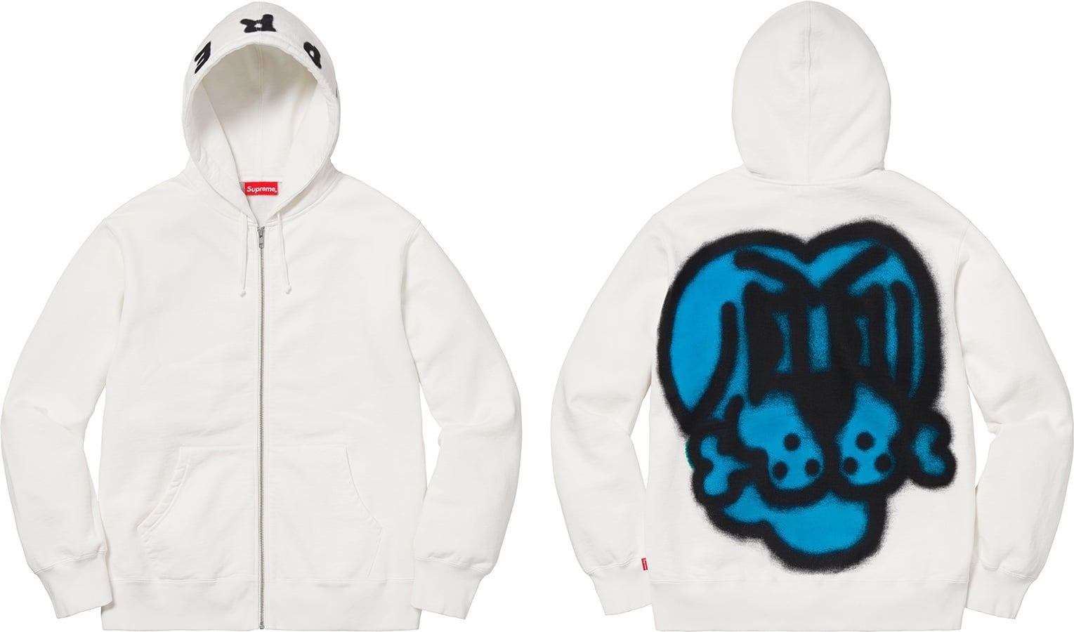 Bone Zip Up Sweatshirt view 10